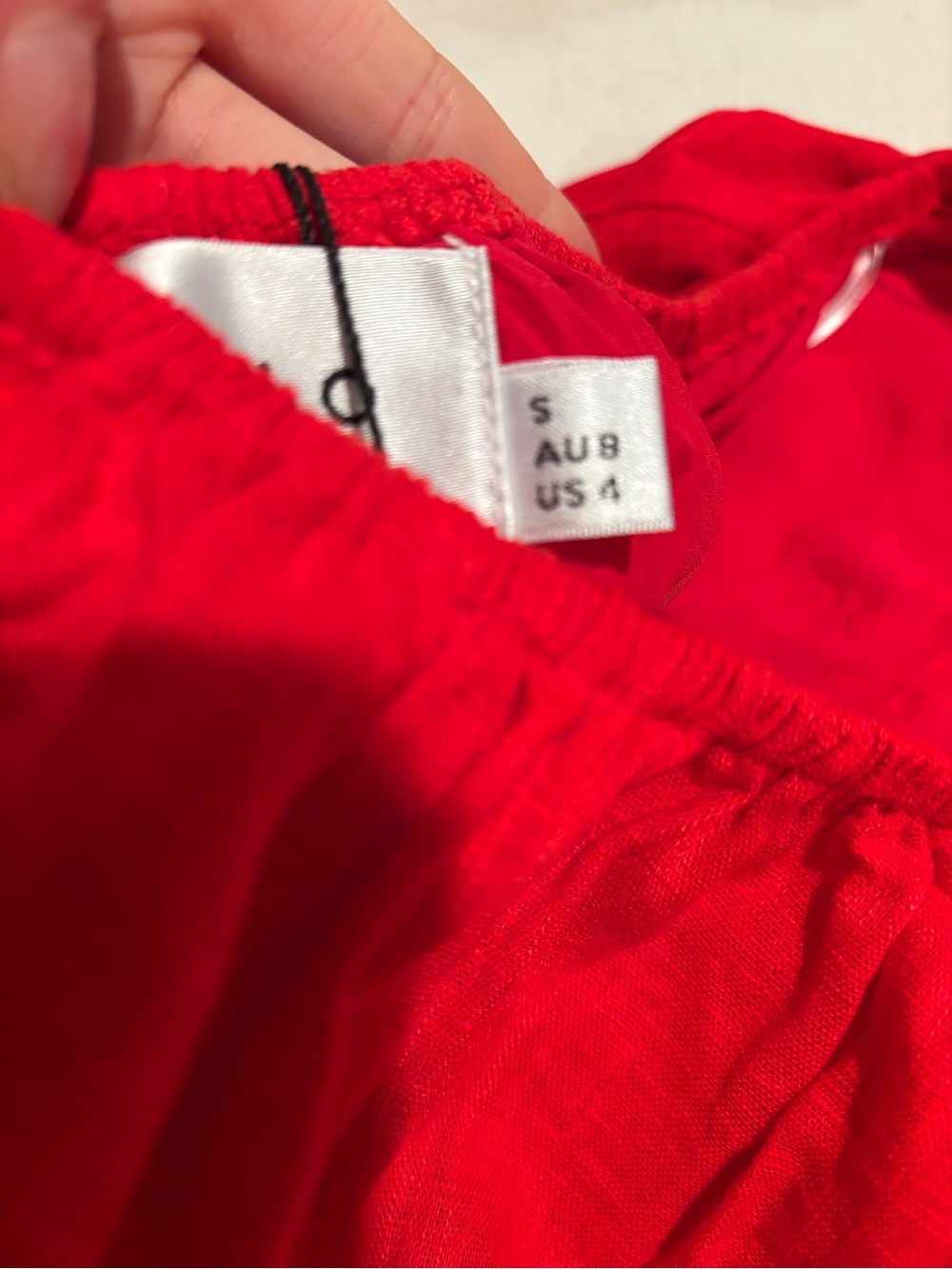 Red Spaghetti-Strap Mini Dress - Picture 6 of 6